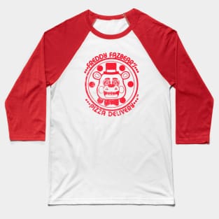 freddy fazbear pizza delivery Baseball T-Shirt